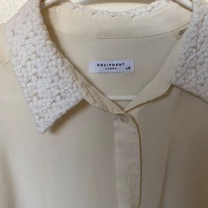 Equipment 100% Silk Button-Up